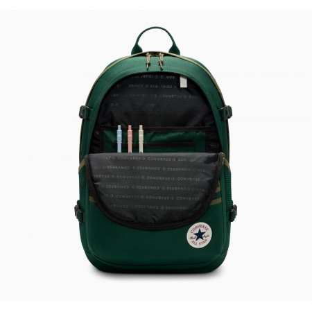 Straight Edge Backpack-GREEN ENVY